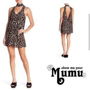 Show me your mumu Friday choker dress